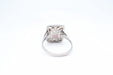 Bague 53 Bague Or blanc Opale Diamants 58 Facettes 25111