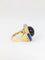 Bague Bague Onyx, Lapis-Lazuli et Diamants 58 Facettes 88