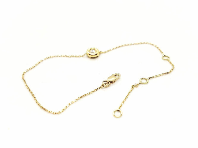 Bracelet Bracelet Or jaune Diamant 58 Facettes 579011RV
