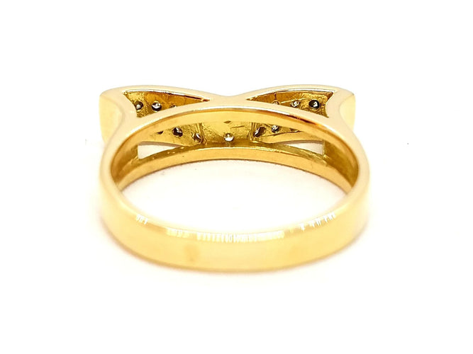 Bague 51 Bague Or jaune diamant 58 Facettes 588113CN