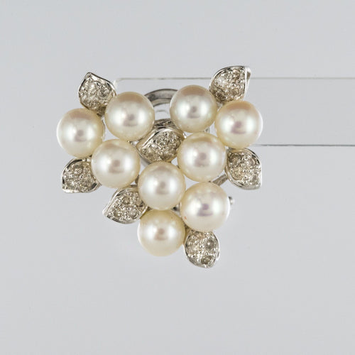Boucles d'oreilles Boucles d'oreilles Perles et Diamants 58 Facettes 01-174-3183852