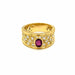 Bague Bague Art Nouveau Diamants Rubis 58 Facettes