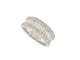 Bague 53 bague en or blanc 18k 129 diamants brillants et baguette 58 Facettes 256093