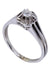 Bague 62 Solitaire en Or blanc & Diamants 58 Facettes 067201