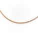 Necklace Curb link necklace Yellow gold 58 Facettes 1644263CN
