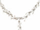 Collier Collier Or blanc Diamant 58 Facettes 06599CD