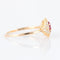 Bague 58 Bague or jaune, rubis et diamants 58 Facettes