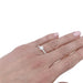 Ring 56 Chaumet ring, Solitaire Bee my Love, white gold, diamonds. 58 Facettes 32452