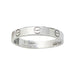 Ring 62 Cartier ring, “Alliance Love”, white gold. 58 Facettes 31394