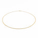 Necklace Chain link necklace Yellow gold 58 Facettes 1933811CN