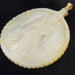 Pendant Carved mother-of-pearl pendant 58 Facettes 25488-1