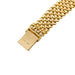 Watch Patek Philippe "Ellipse" watch in yellow gold on a yellow gold bracelet. 58 Facettes 29605