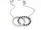 Collier Collier Or blanc Diamant 58 Facettes 06022CD
