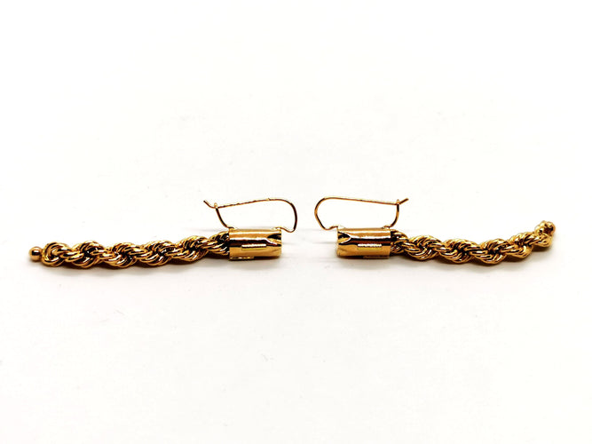 Boucles d'oreilles Boucles d'oreilles Pendants Or jaune 58 Facettes 1171407CD