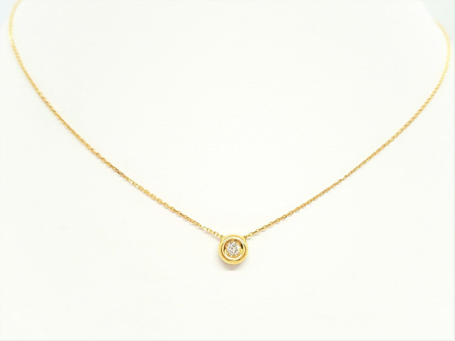 Collier Collier Or jaune 58 Facettes 579116RV