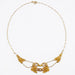 Art Nouveau style gold and pearl necklace 58 Facettes 22-055