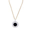 Collier Collier Bulgari "Bulgari Bulgari" or jaune, acier, onyx. 58 Facettes 33498