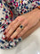 Bague BAGUE MODERNE SAPHIRS ET DIAMANTS 58 Facettes 056051