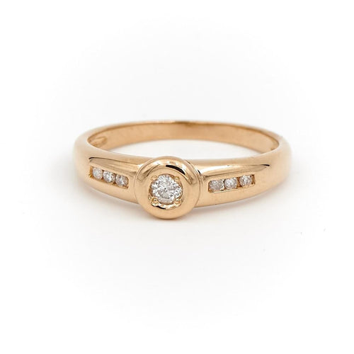 Bague 53 Bague Solitaire Or jaune Diamant 58 Facettes 1649076CN