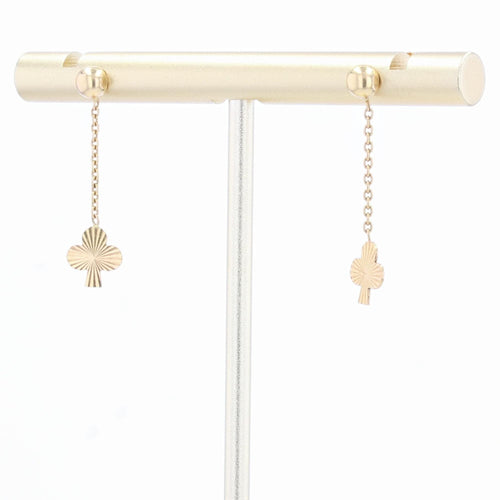 Boucles d'oreilles Boucles d'oreilles or trèfles 58 Facettes CVBO5