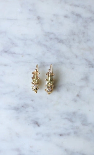 Boucles d'oreilles Boucles d'oreilles dormeuses briquets perles 58 Facettes