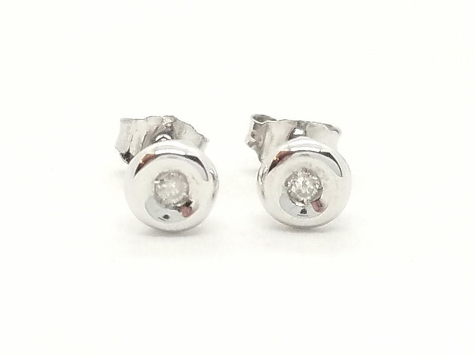 Boucles d'oreilles Boucles d'oreilles Or blanc Diamant 58 Facettes 579228RV