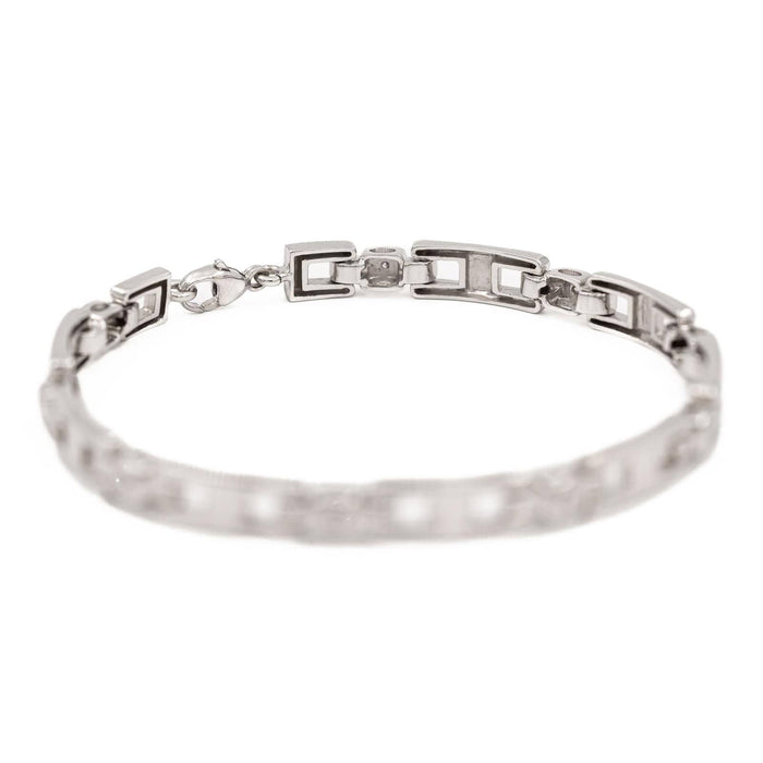 Bracelet Bracelet Or blanc diamant 58 Facettes 2360855CN
