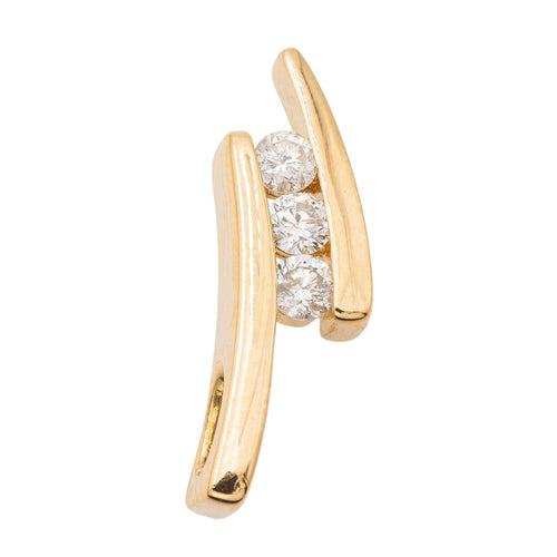 Pendentif Pendentif Or jaune Diamant 58 Facettes 2238749CN