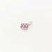 Pendant Pendant White gold Diamonds Pink sapphires 58 Facettes 27966