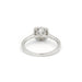 Bague Solitaire en or blanc, diamants 58 Facettes 220230R-220597R