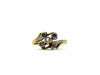 Ring 53 Art Nouveau ring yellow gold, platinum & diamonds 58 Facettes 24/10-7