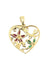 Pendentif PENDENTIF COEUR TUTTI FRUITI 58 Facettes 042681