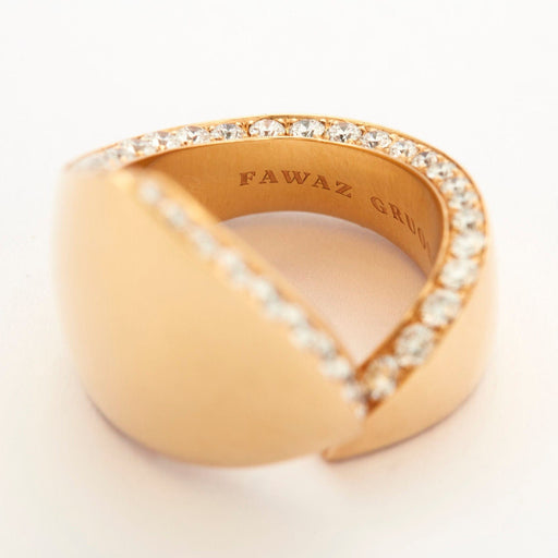 Ring 54 FAWAZ GRUOSI (de Grisogono) – Open Diamond Ring 58 Facettes