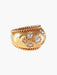 Domed Diamond Ring Ring 58 Facettes A5829