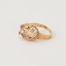 Ring 59 Vintage Ring Yellow Gold Diamonds 58 Facettes 491 LOT