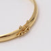 Smooth bracelet bracelet in yellow gold 58 Facettes E360341
