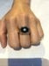 Ring 52 Gold, Onyx And Diamond Tank Ring 58 Facettes 986622