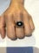 Bague 52 Bague Tank Or, Onyx Et Diamant 58 Facettes 986622