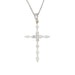 Gold and Diamond Cross Pendant Necklace 58 Facettes 230063SP