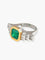 Bague 52 Bague Emeraude et diamants 58 Facettes