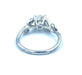 Ring 52 Solitaire De Beers platinum and diamonds including 1.01GIA 58 Facettes