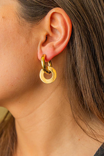 Boucles d'oreilles Boucles d'oreilles Créoles Or jaune 58 Facettes 2672868CN