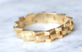 Bracelet Bracelet tank articulé en or jaune 58 Facettes