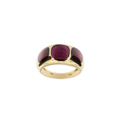 Bague Bague avec grenats 58 Facettes 31196