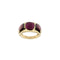 Bague Bague avec grenats 58 Facettes 31196
