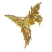 Brooch Bird brooch, Yellow gold & emerald 58 Facettes 22342-0012