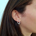 Boucles d'oreilles Boucles d'oreilles diamants or blanc 58 Facettes