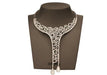 Collier Collier or blanc diamants 58 Facettes 63700020