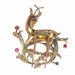 Brooch Brooch in gold, diamonds, rubies and sapphires 58 Facettes 22152-0258