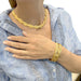 Necklace Buccellati necklace, yellow gold braid. 58 Facettes 31638